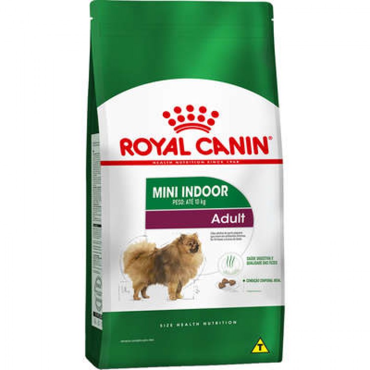 RAÇÃO ROYAL CANIN MINI INDOOR ADULT (Cães Adultos)